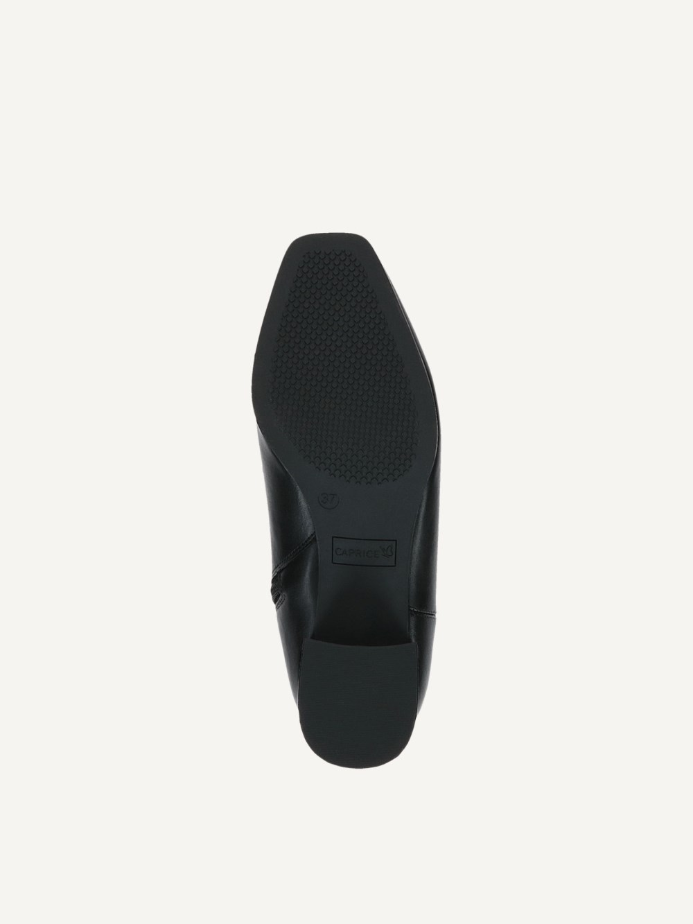 Caprice Stiefelette - Schwarzes Nappaleder