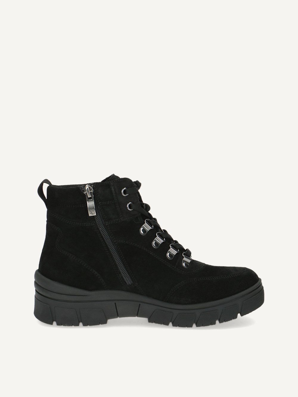 Caprice Stiefelette - Schwarzes Wildleder