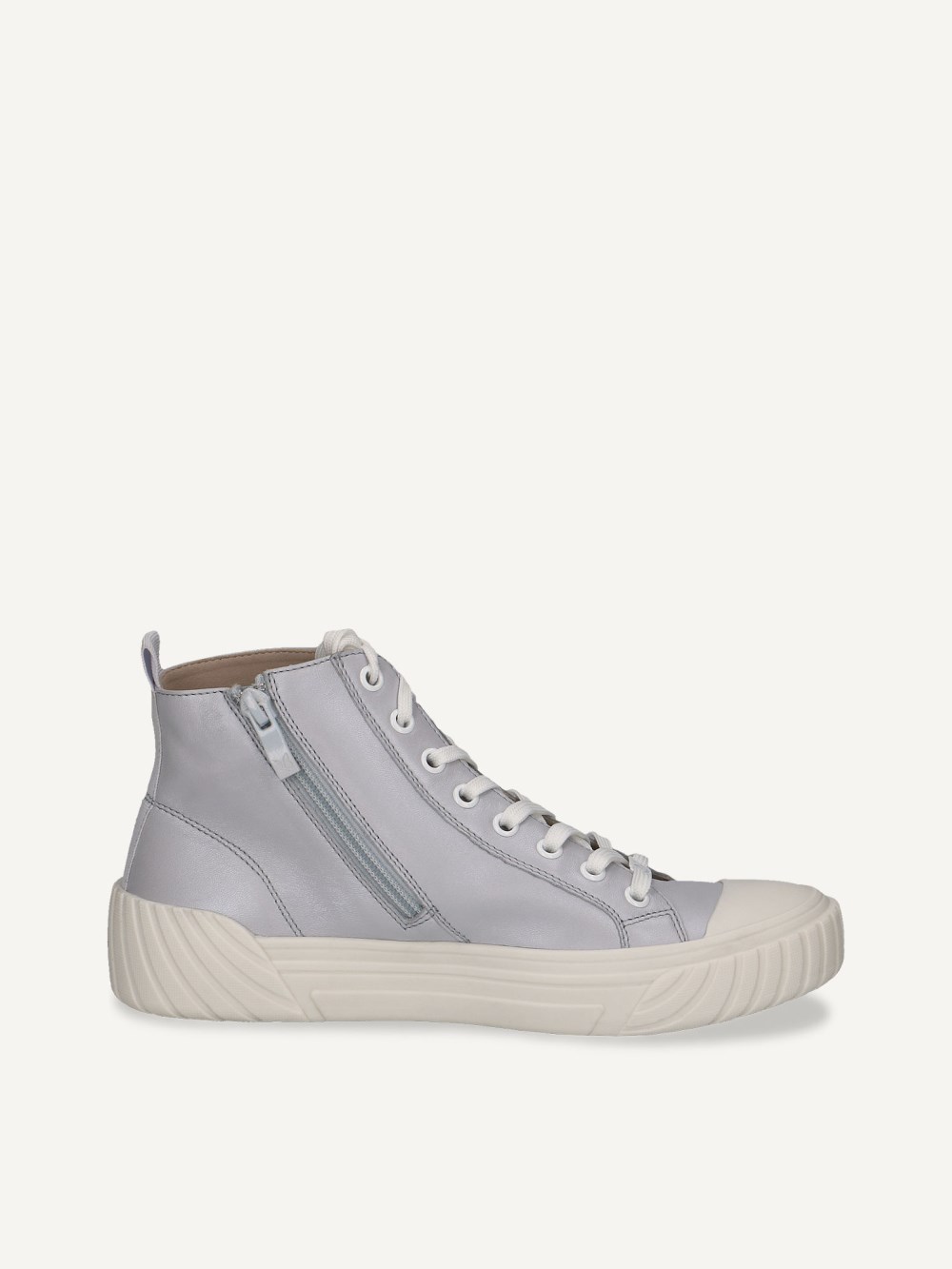 Caprice Sneaker - Hellblaues Perlmuttleder