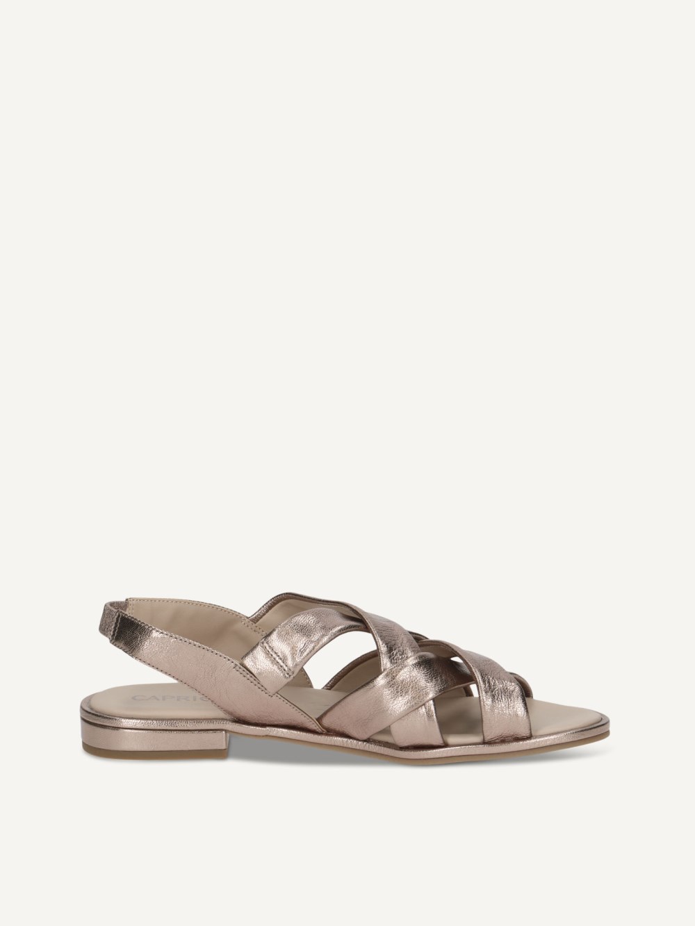 Caprice Sandale - Taupe Metallic