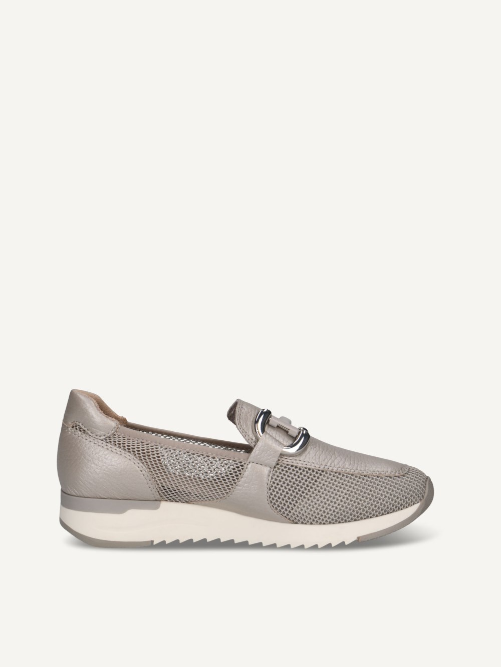 Caprice Slipper - Graues Kammleder