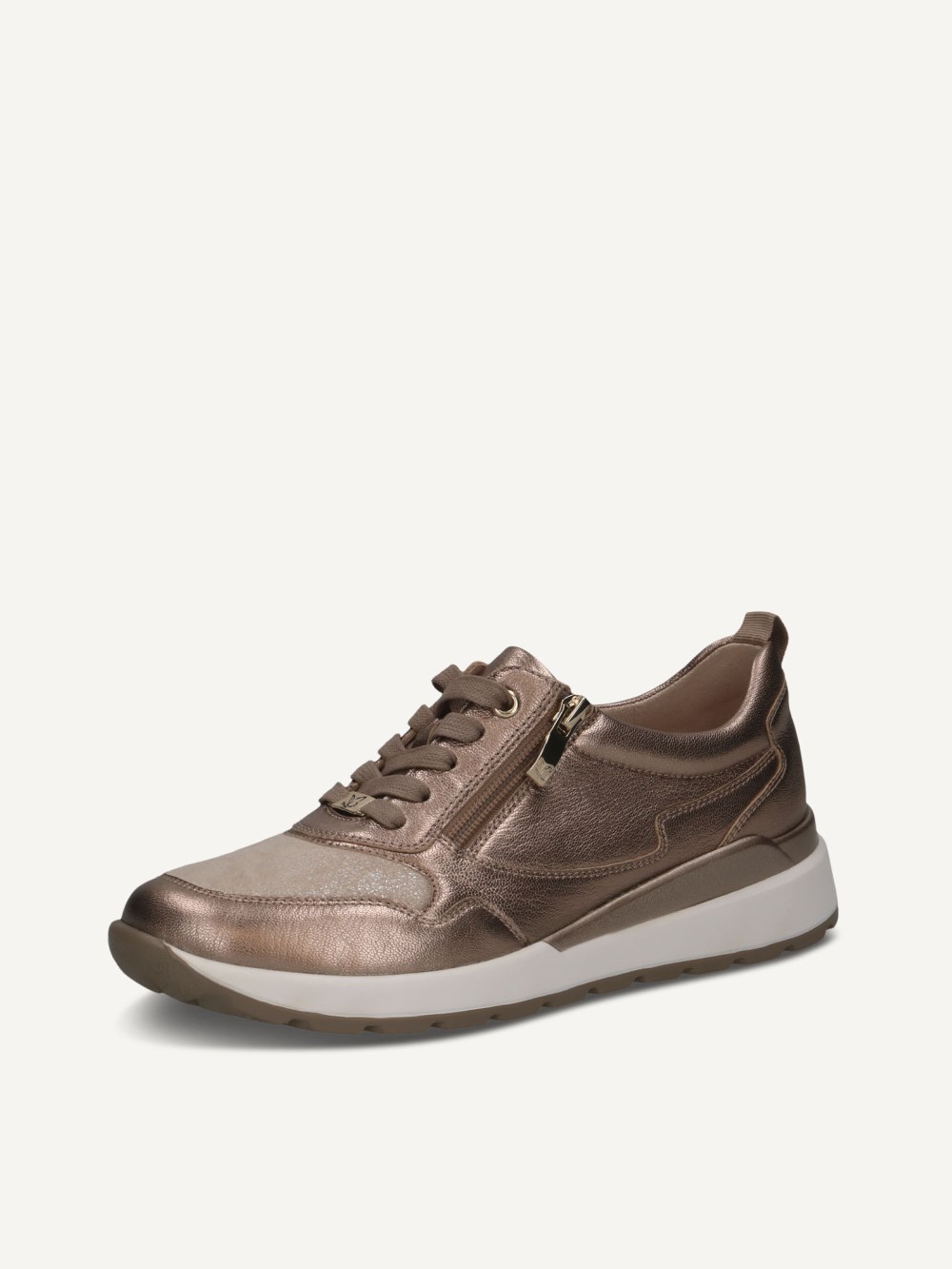 Caprice Sneaker - Taupe-Metallic-Kamm