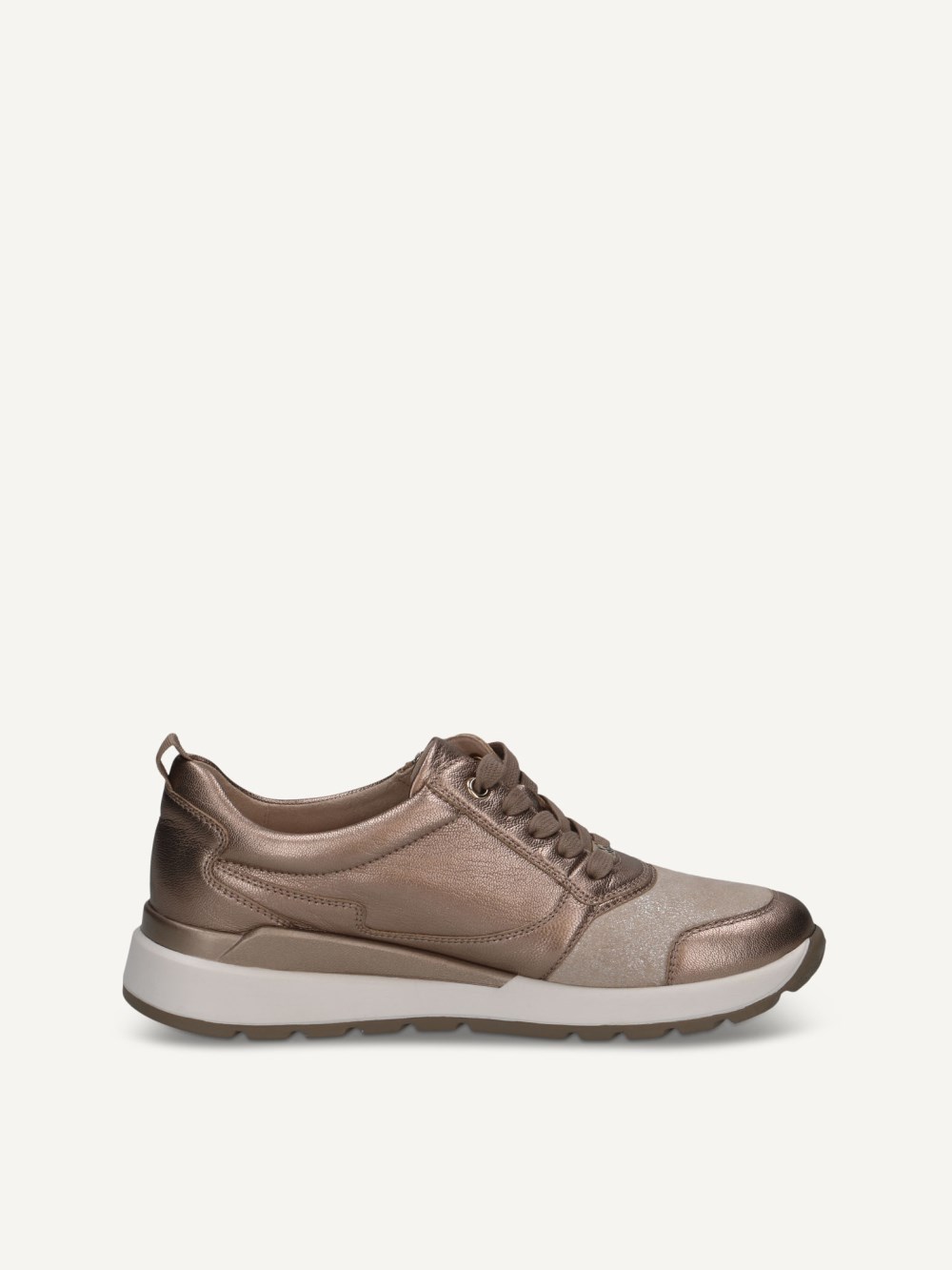 Caprice Sneaker - Taupe-Metallic-Kamm