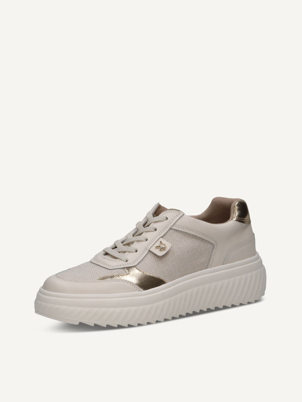 Caprice Sneaker - Vanille-Kammleder