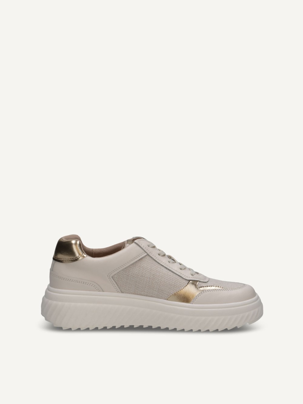Caprice Sneaker - Vanille-Kammleder