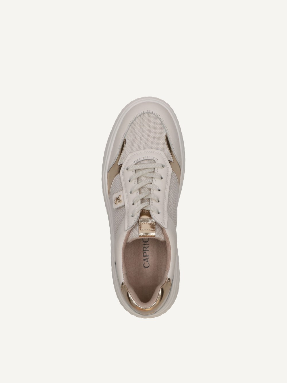 Caprice Sneaker - Vanille-Kammleder