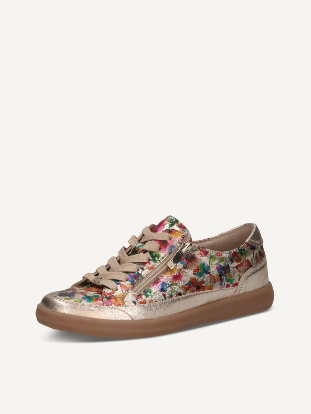 Caprice Sneaker - Blumenmetall.