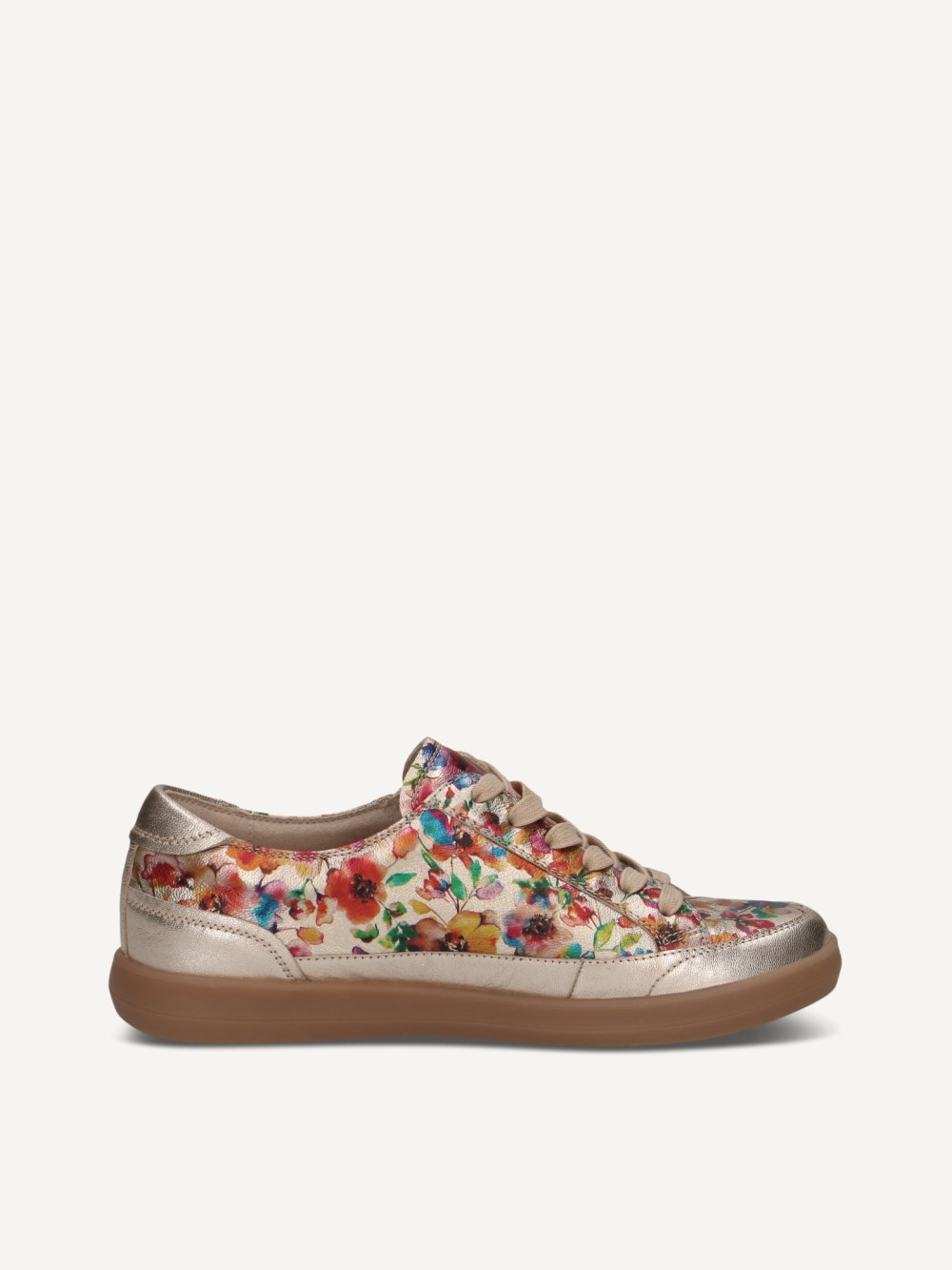 Caprice Sneaker - Blumenmetall.
