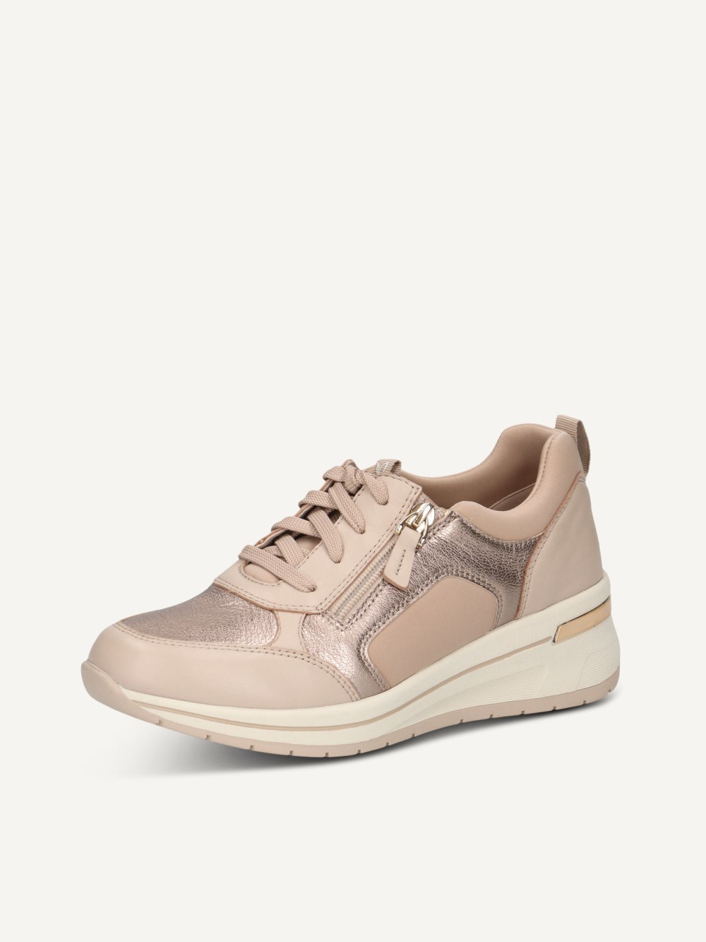 Caprice Sneaker - Beiger Kammleder