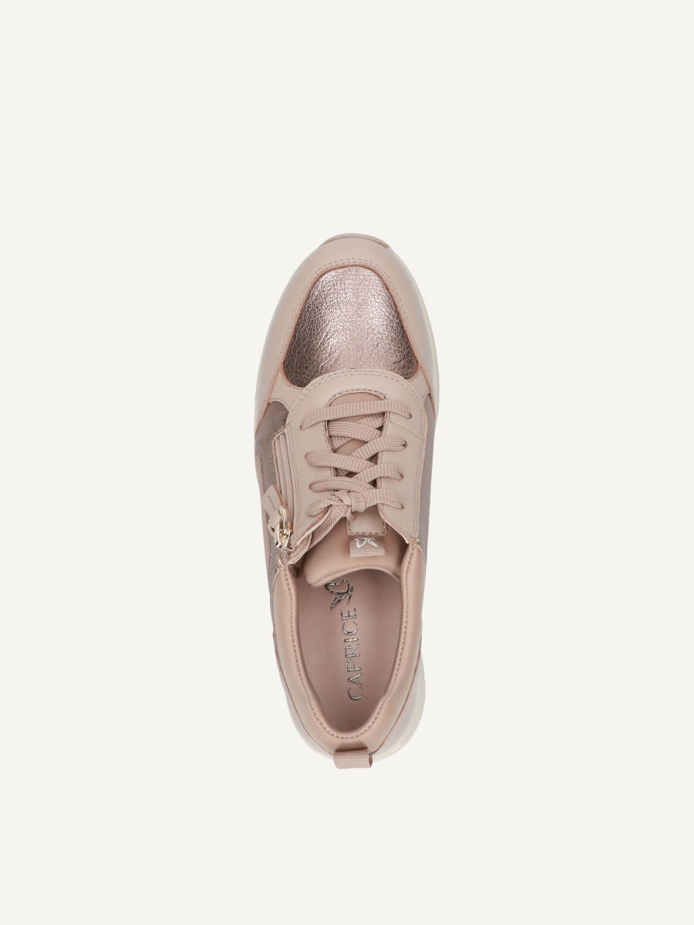 Caprice Sneaker - Beiger Kammleder