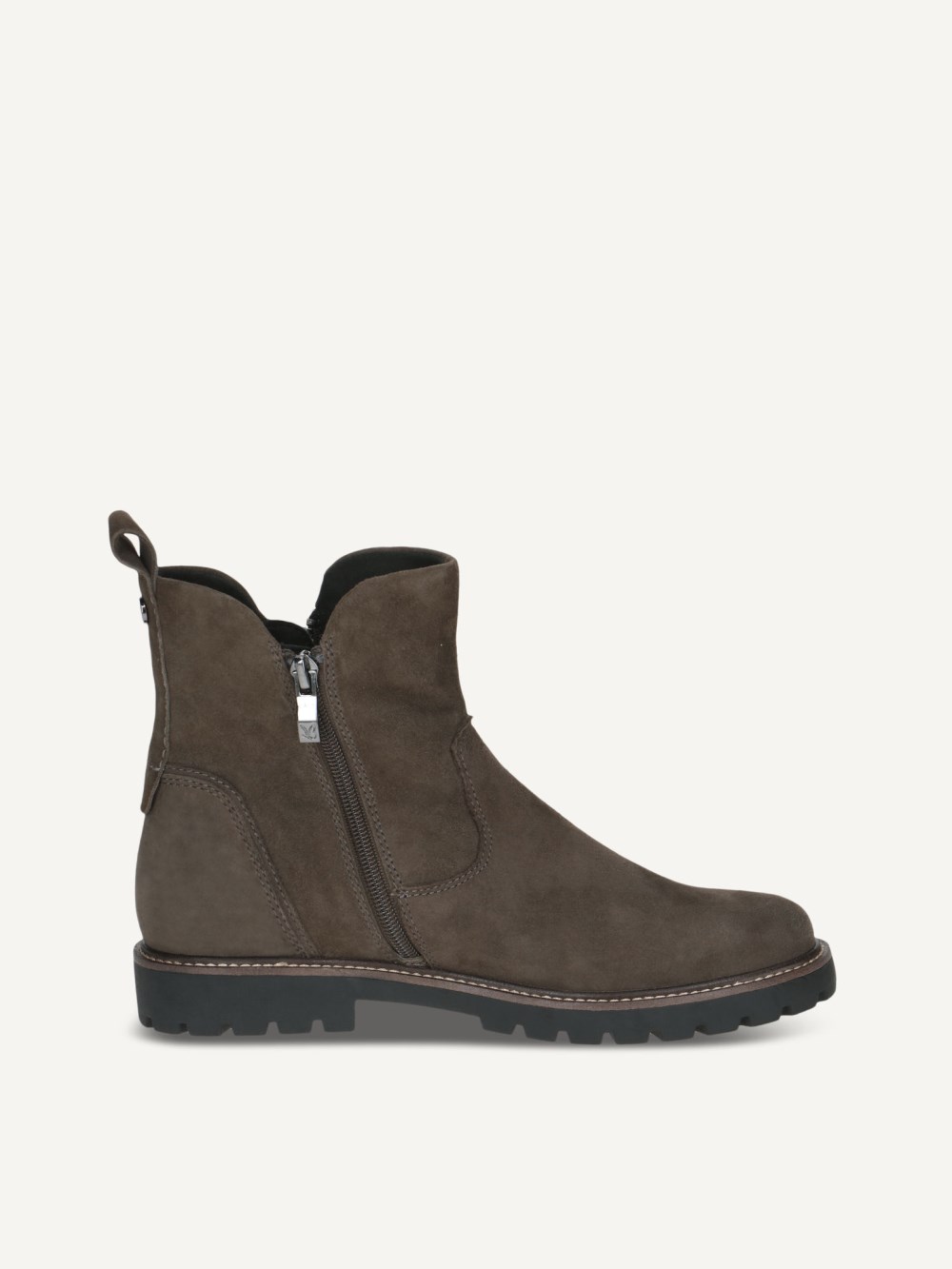 Caprice Stiefelette - Dunkelgraues Wildleder