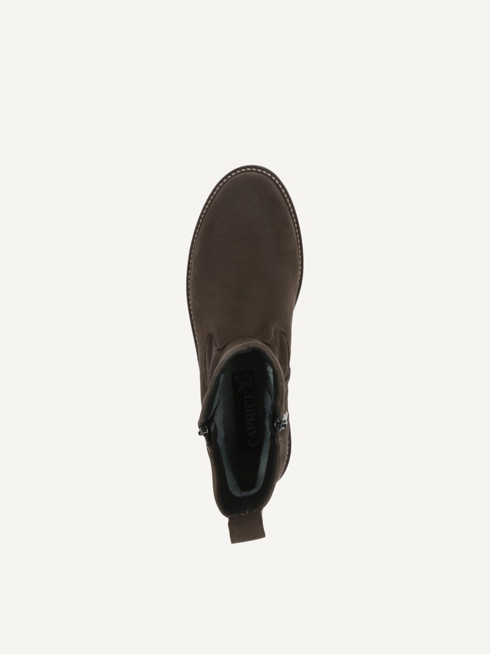 Caprice Stiefelette - Dunkelgraues Wildleder