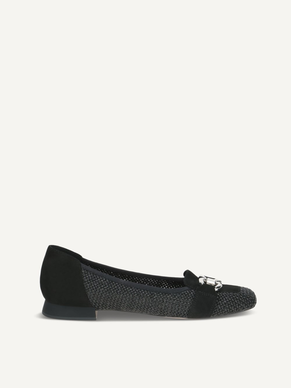 Caprice Slipper - Schwarzer Kamm