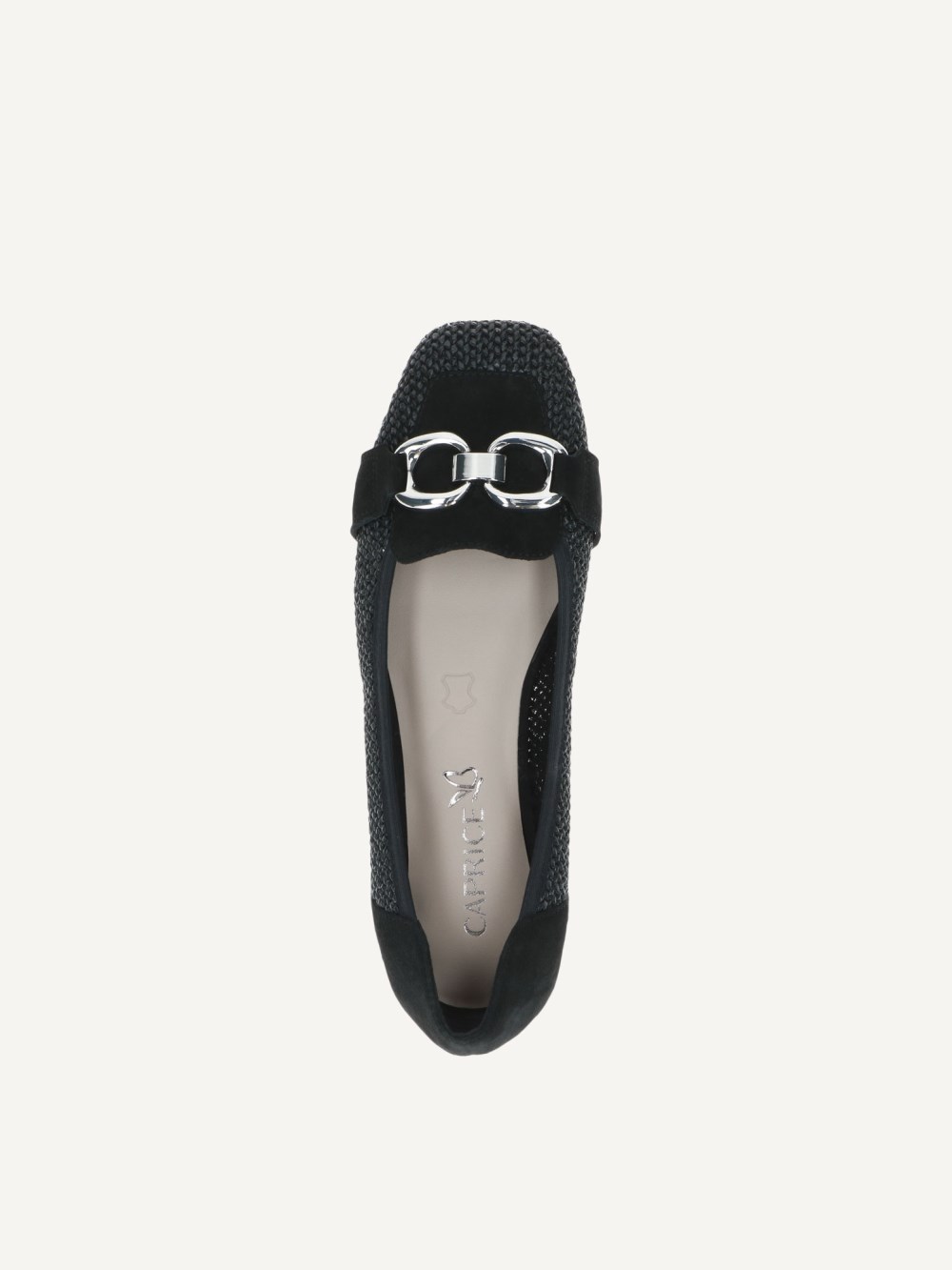 Caprice Slipper - Schwarzer Kamm