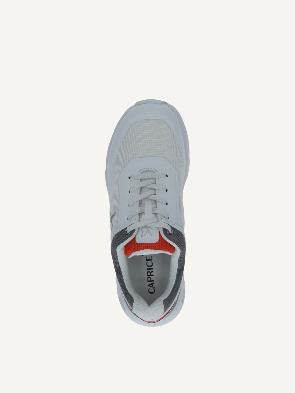 Caprice Sneaker - Hellgrau / Weiß