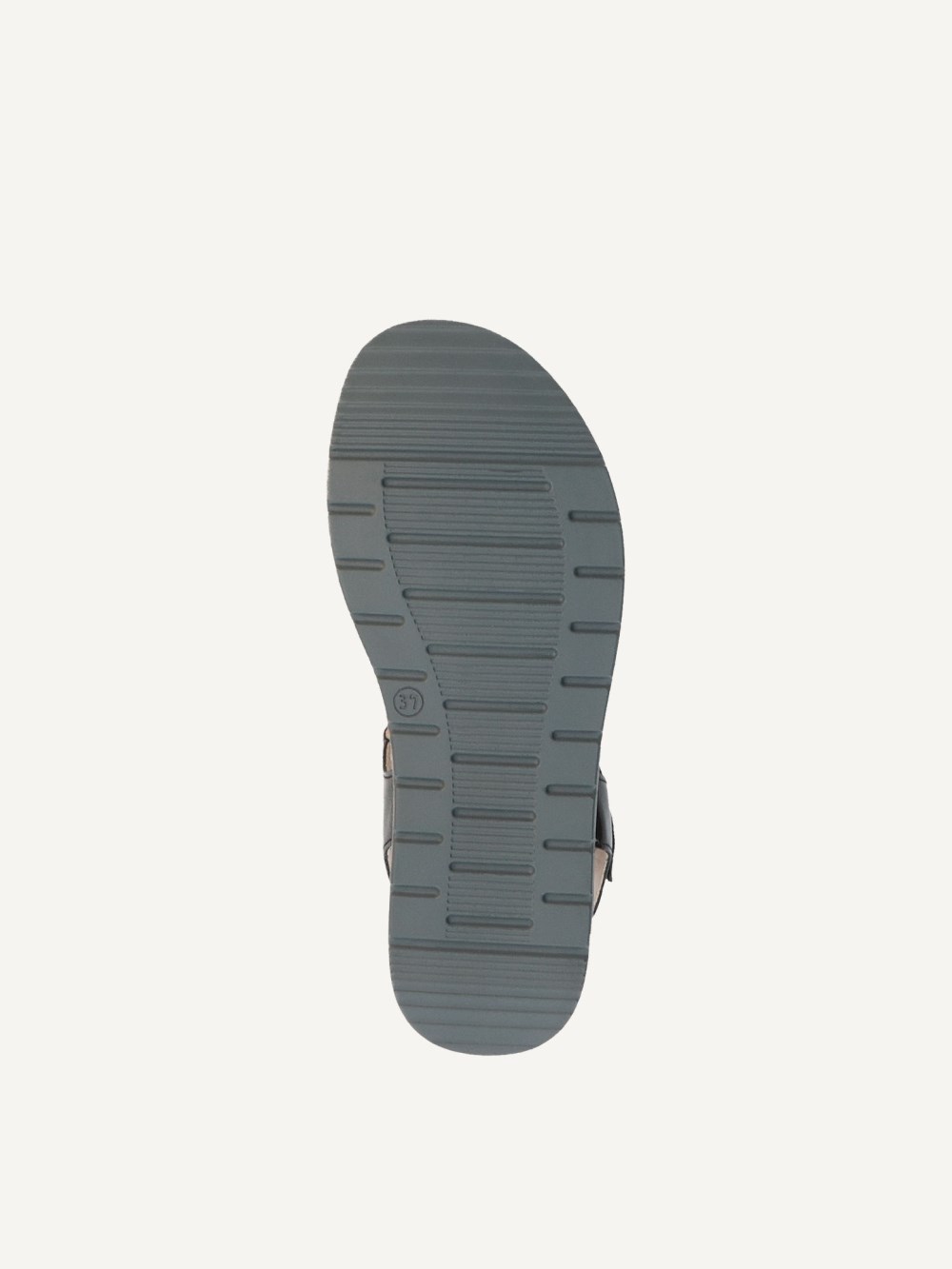 Caprice Sandalette - Schwarzmetallic-Kammleder