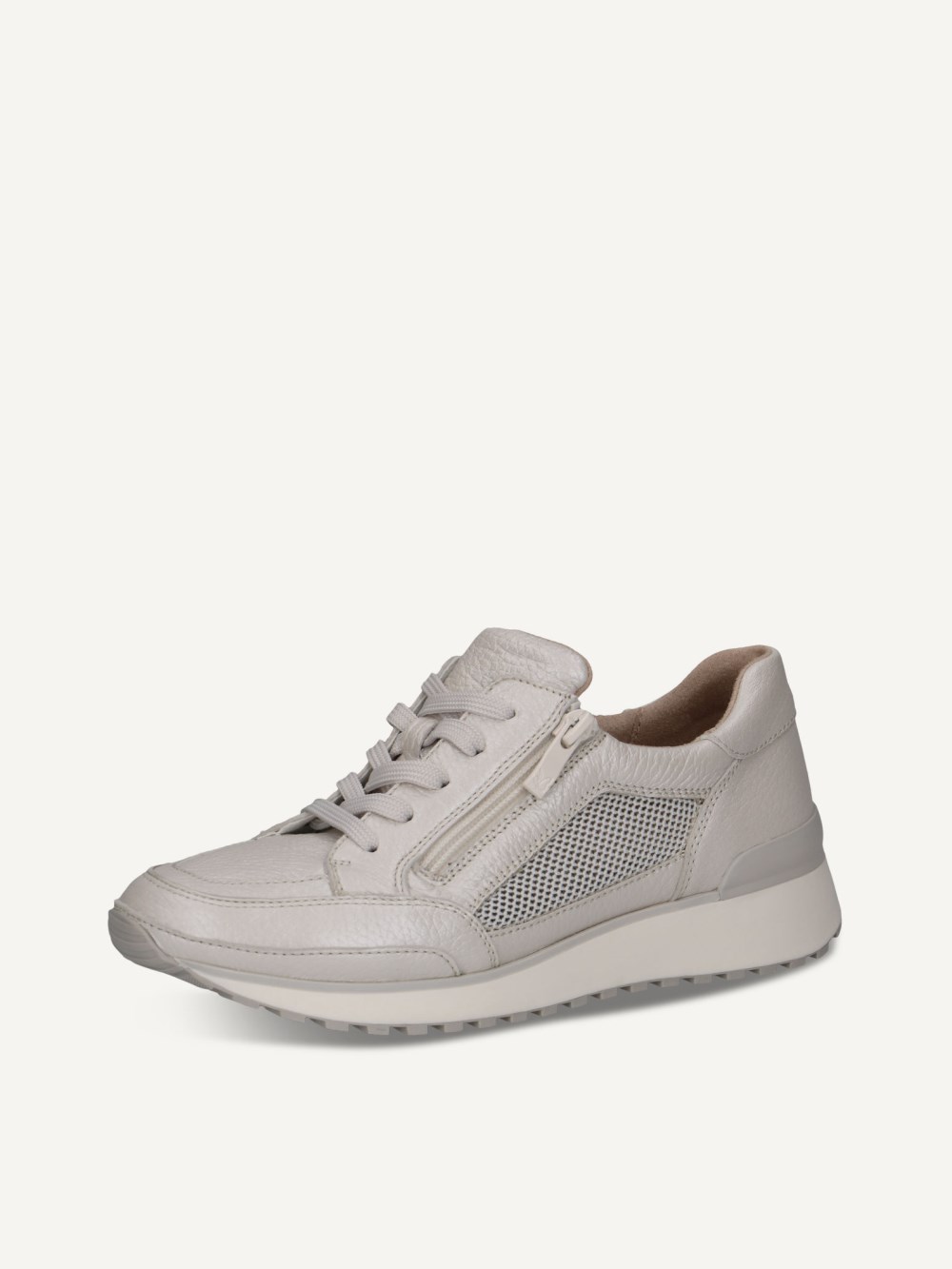 Caprice Sneaker - Perlmutt-Nappaleder