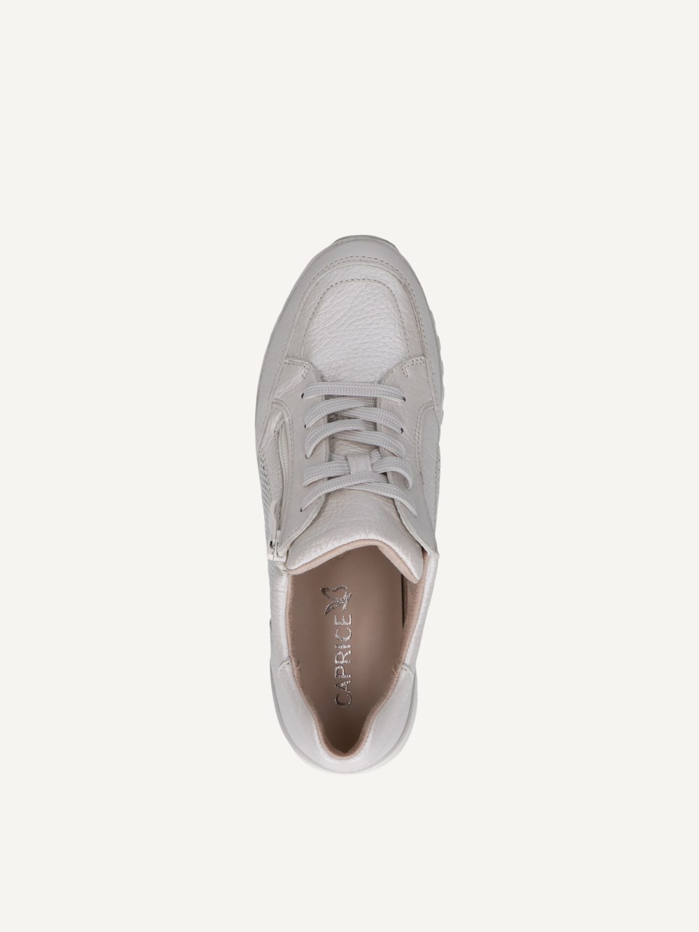 Caprice Sneaker - Perlmutt-Nappaleder
