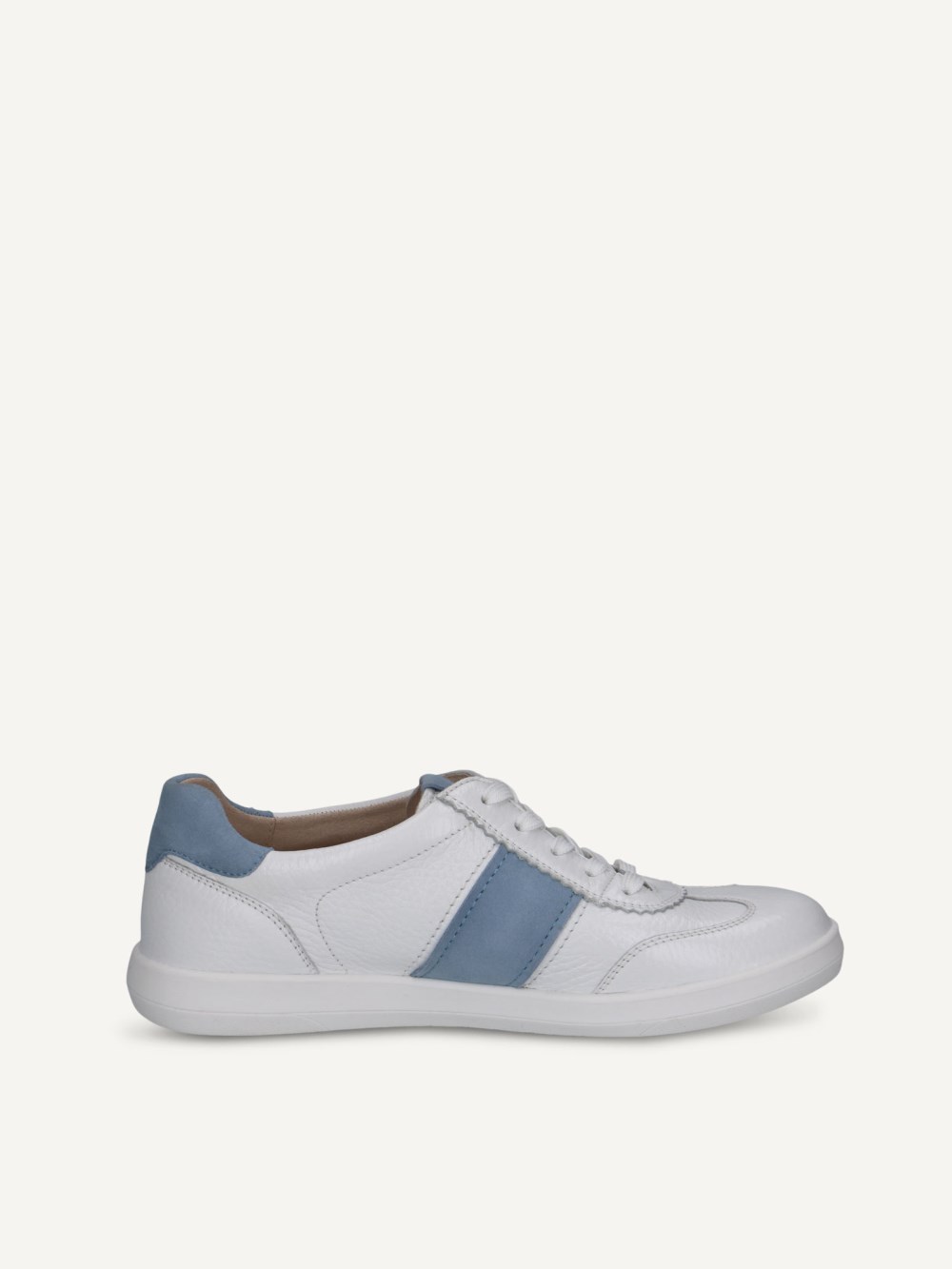 Caprice Sneaker - Weißes Rehleder