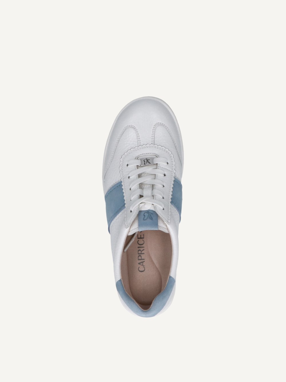 Caprice Sneaker - Weißes Rehleder