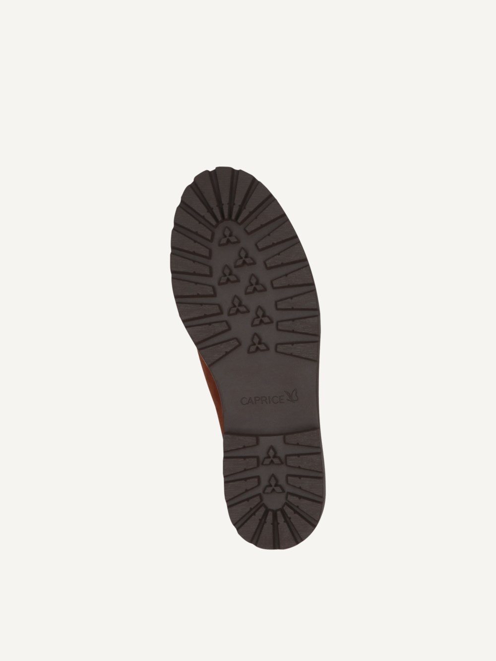 Caprice Halbschuh - Cognacfarbenes Wildleder