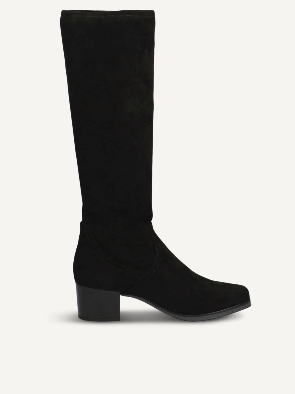 Caprice Stiefel - Schwarzes Stretchleder