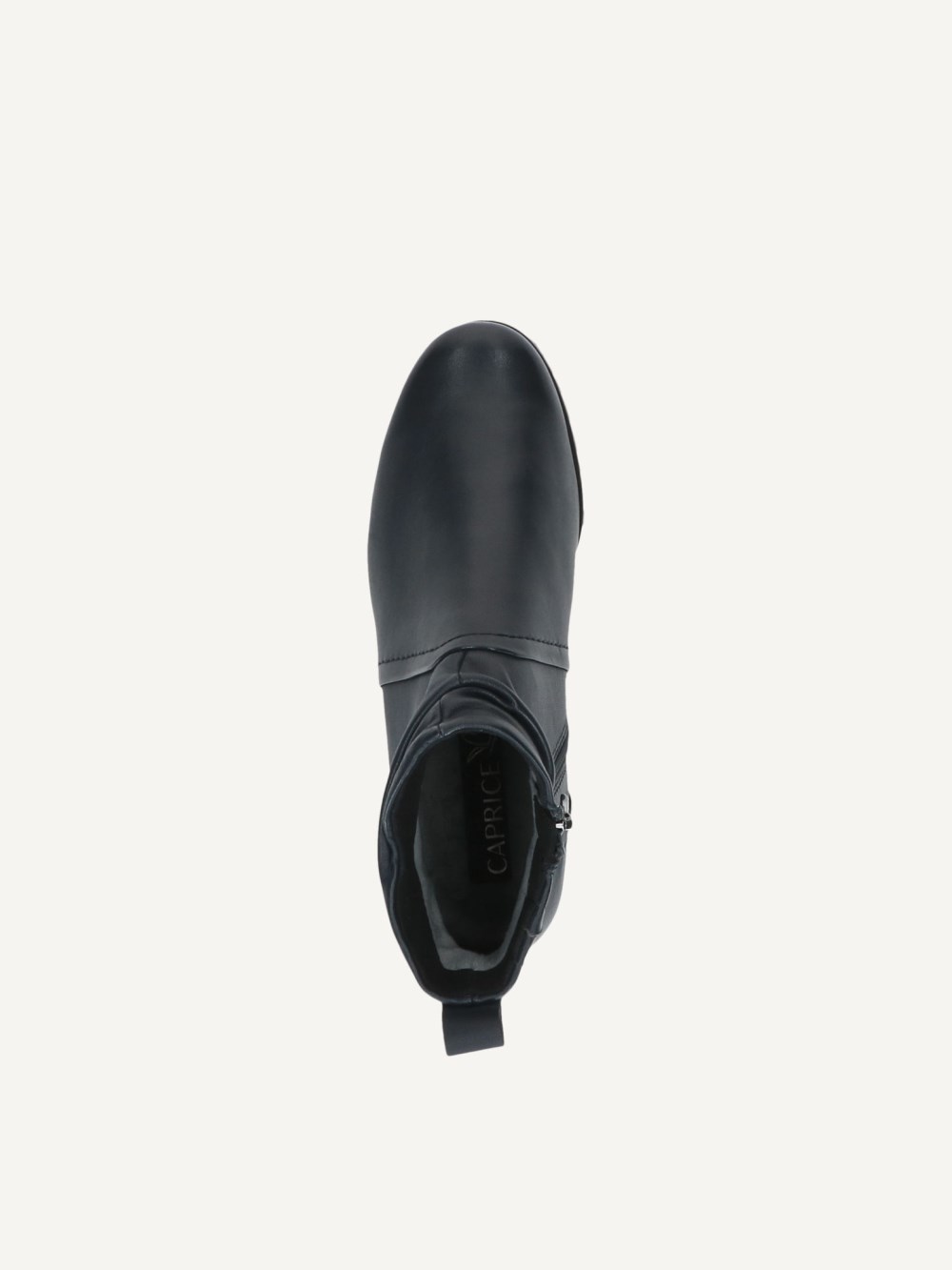 Caprice Stiefelette - Ozeanblaues Nappaleder