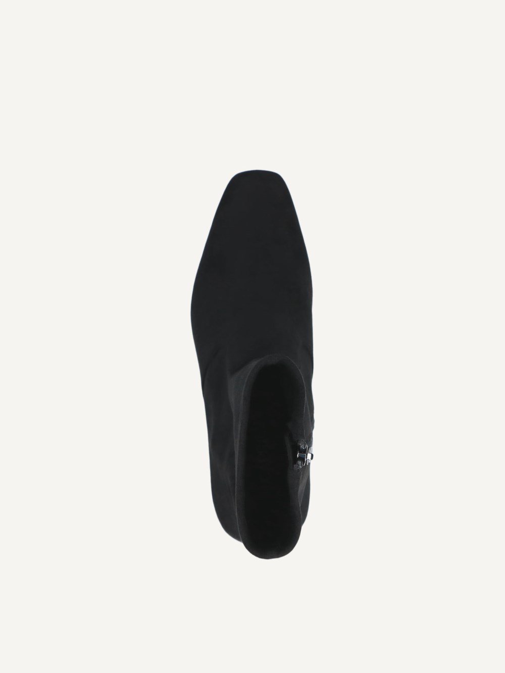 Caprice Stiefelette - Schwarzes Stretchleder