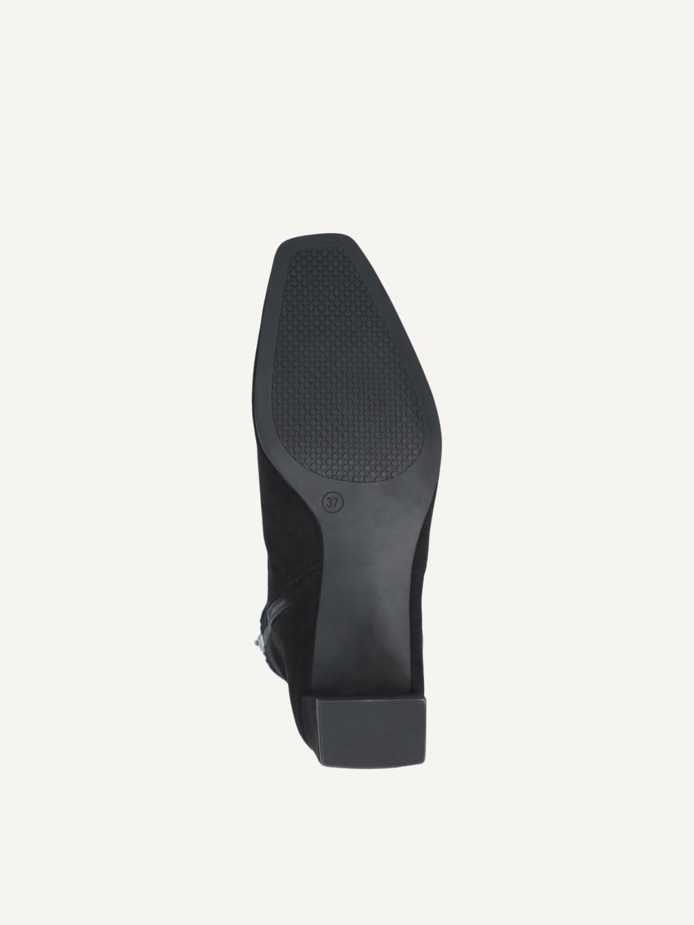 Caprice Stiefelette - Schwarzes Stretchleder