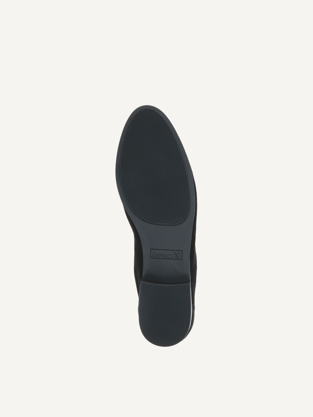 Caprice Slipper - Schwarzes Wildleder