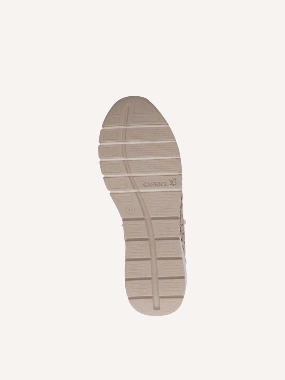 Caprice Sneaker - Hellgoldenes Rehleder