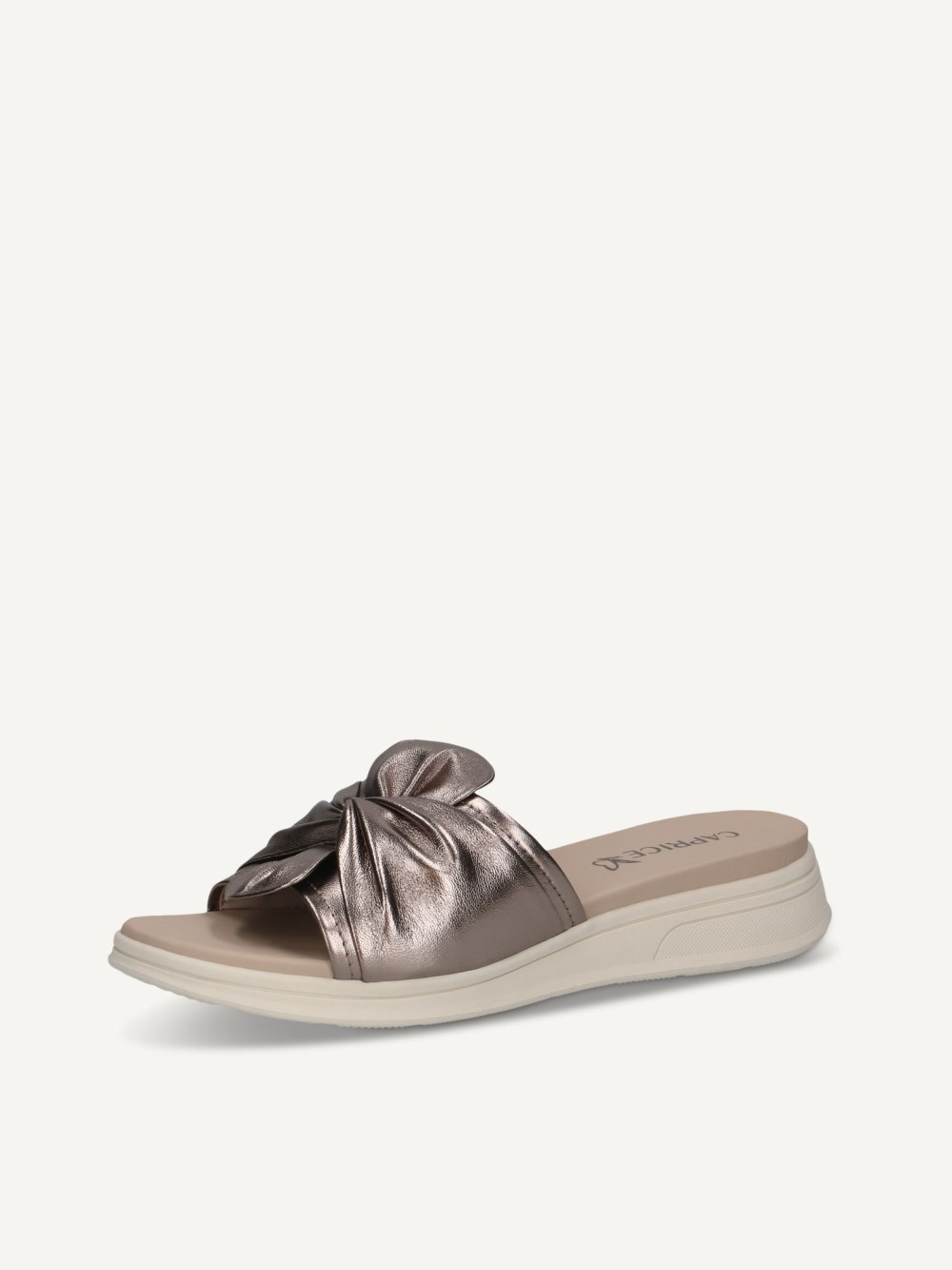 Caprice Pantolette - Braun Metallic