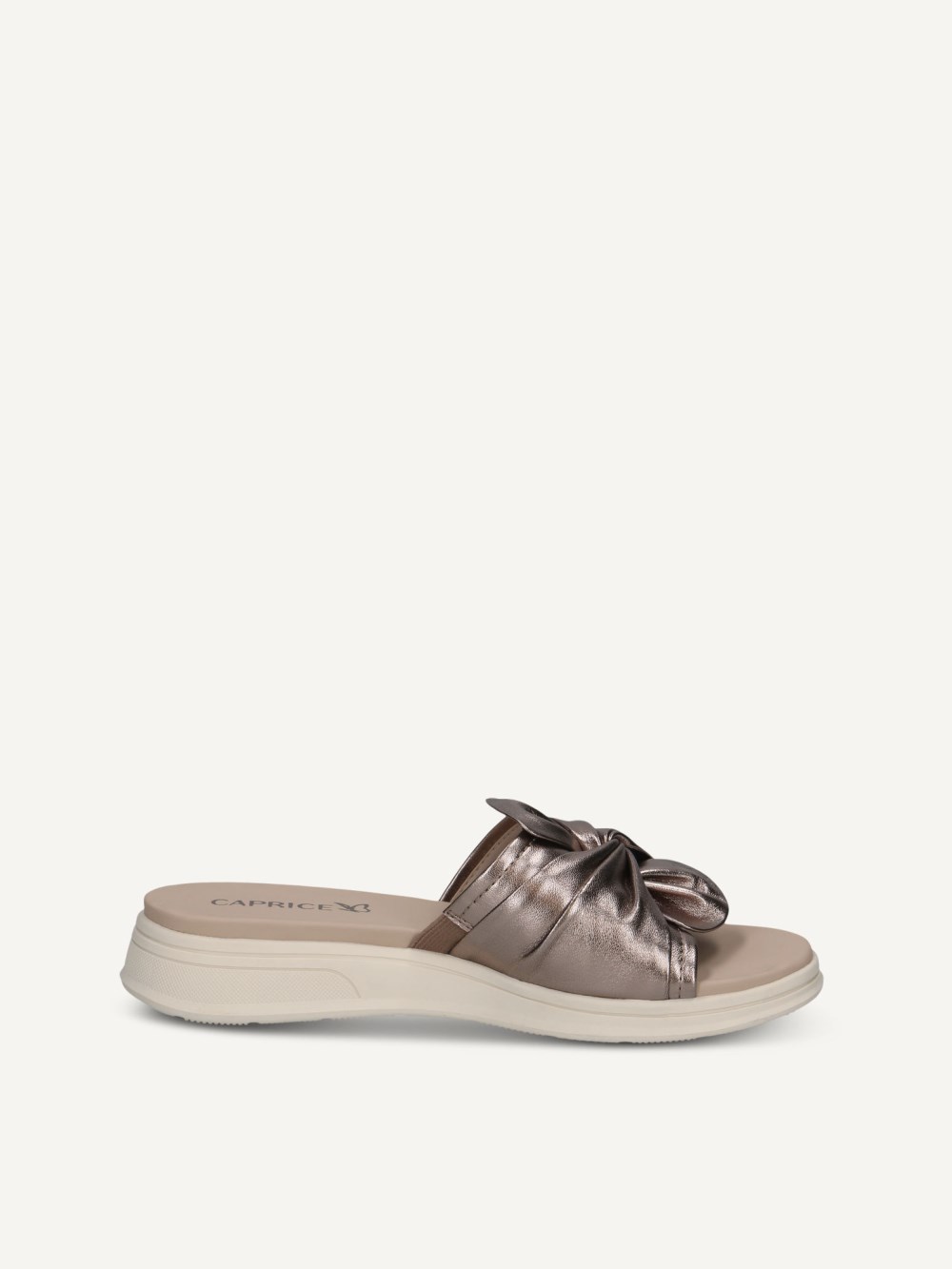 Caprice Pantolette - Braun Metallic
