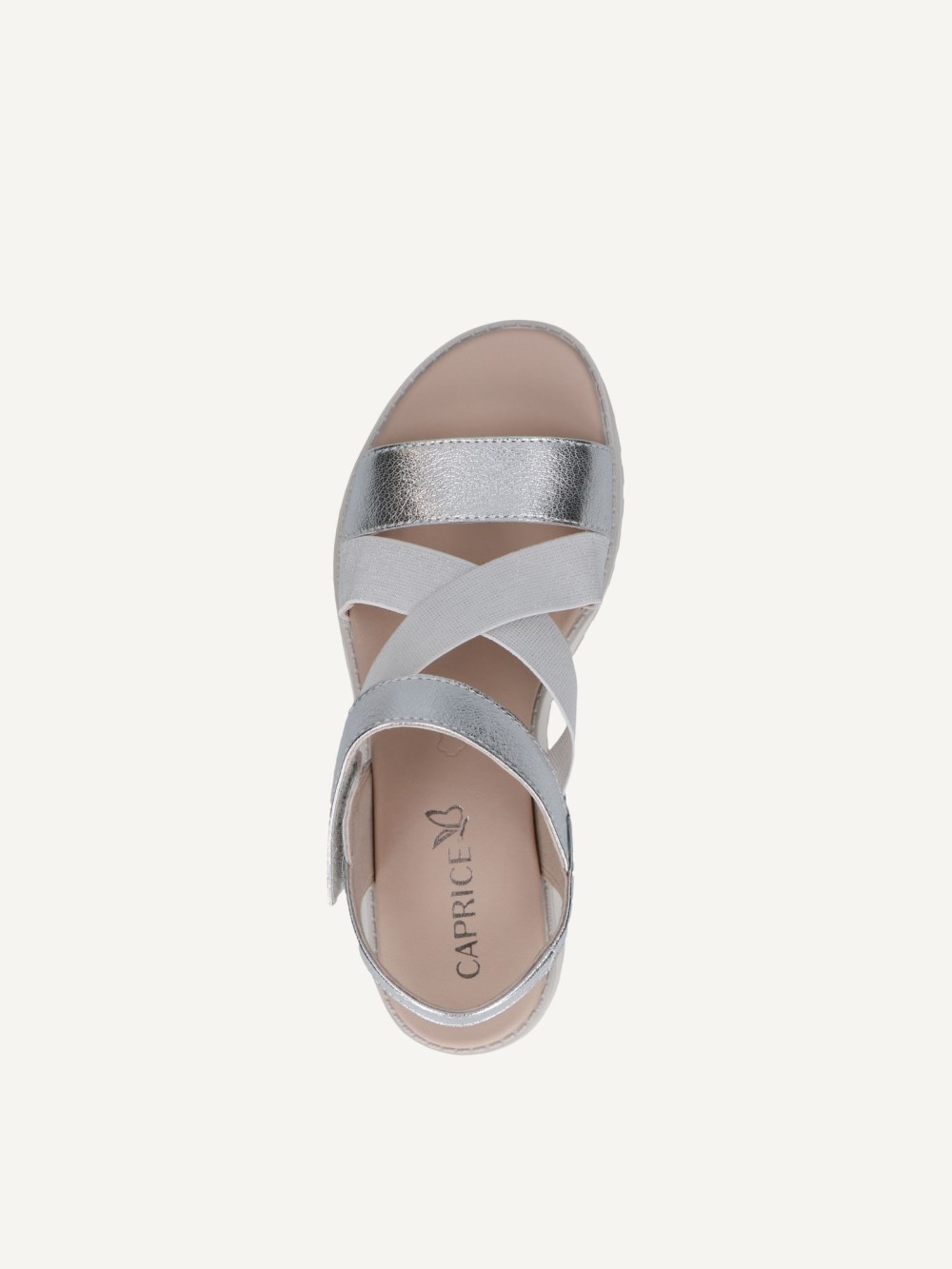 Caprice Sandale - Silber-Metallic