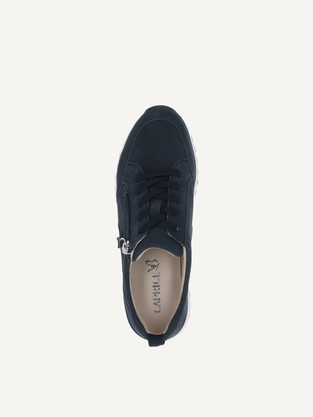 Caprice Sneaker - Ozeanfarbenes Wildleder