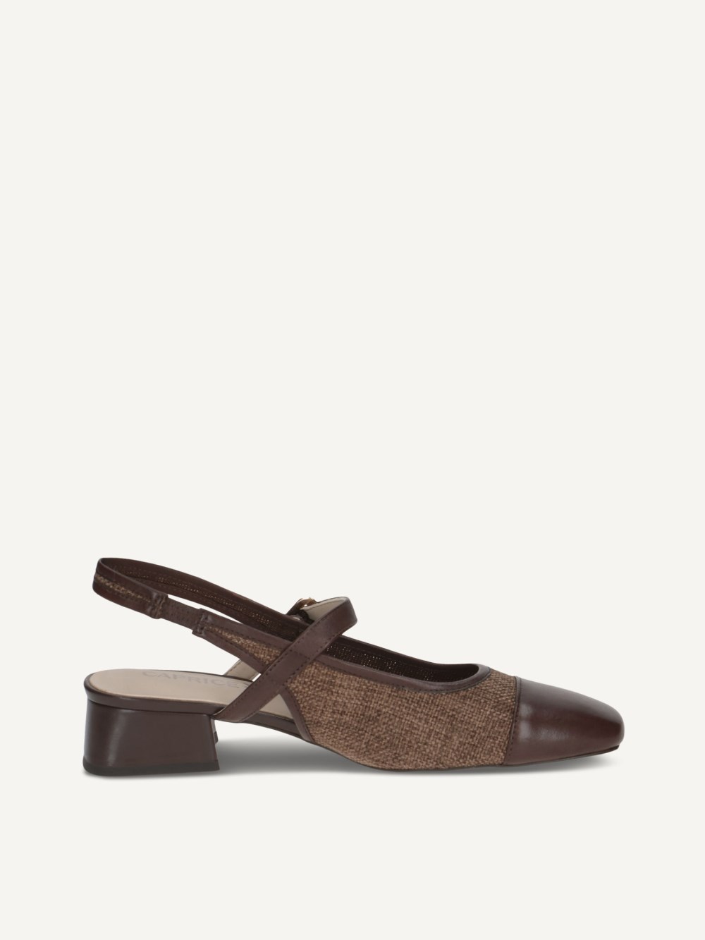 Caprice Slingpumps - Dunkelbrauner Kamm