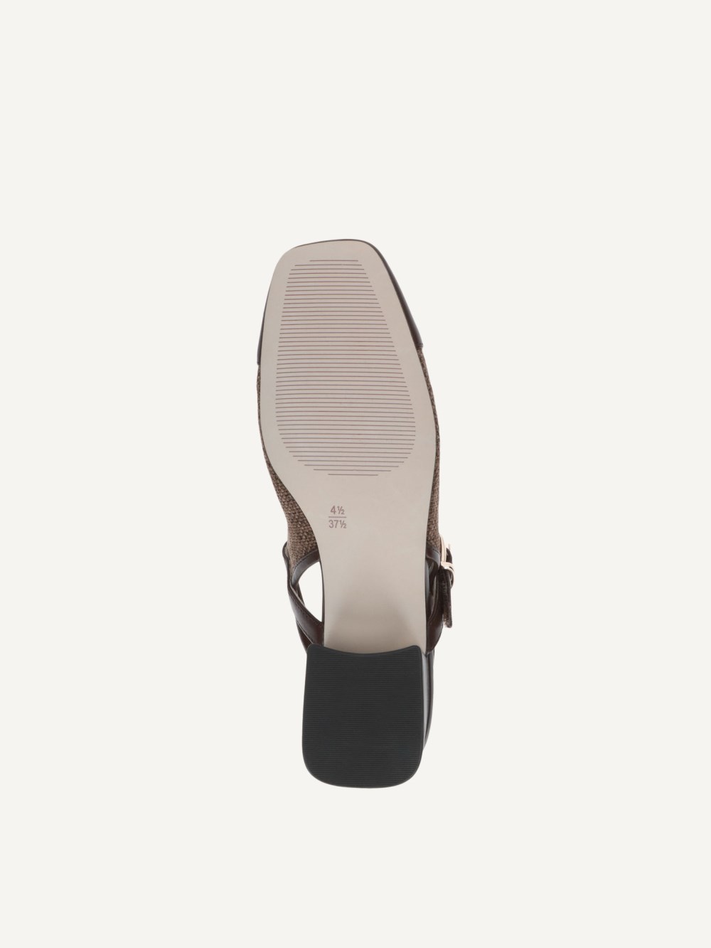 Caprice Slingpumps - Dunkelbrauner Kamm