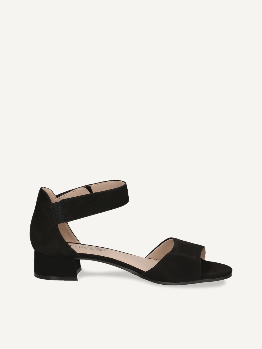 Caprice Sandalette - Schwarzes Wildleder