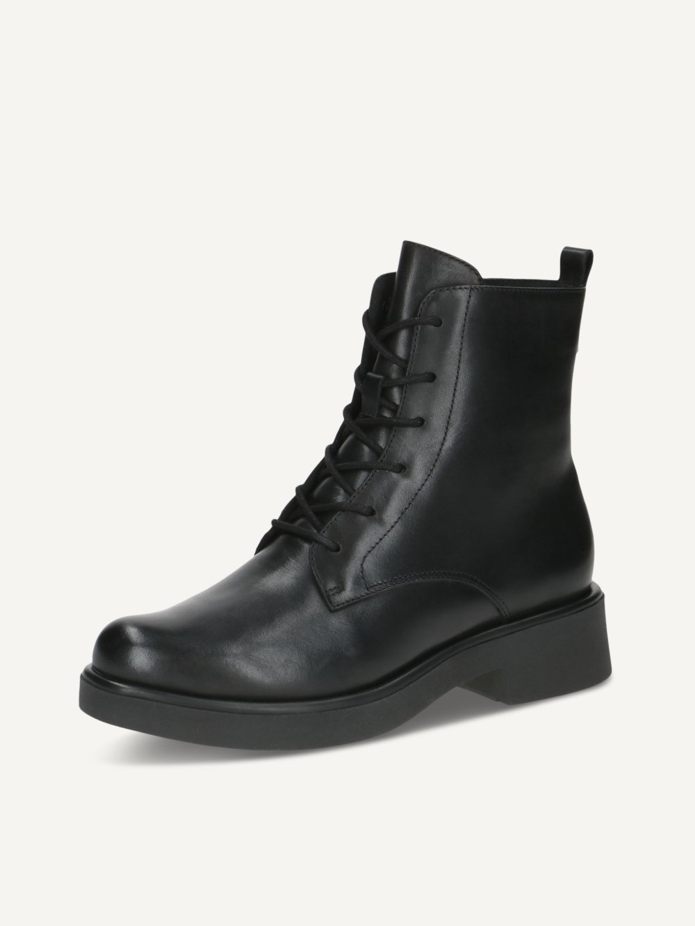 Caprice Stiefelette - Schwarzes Nappaleder