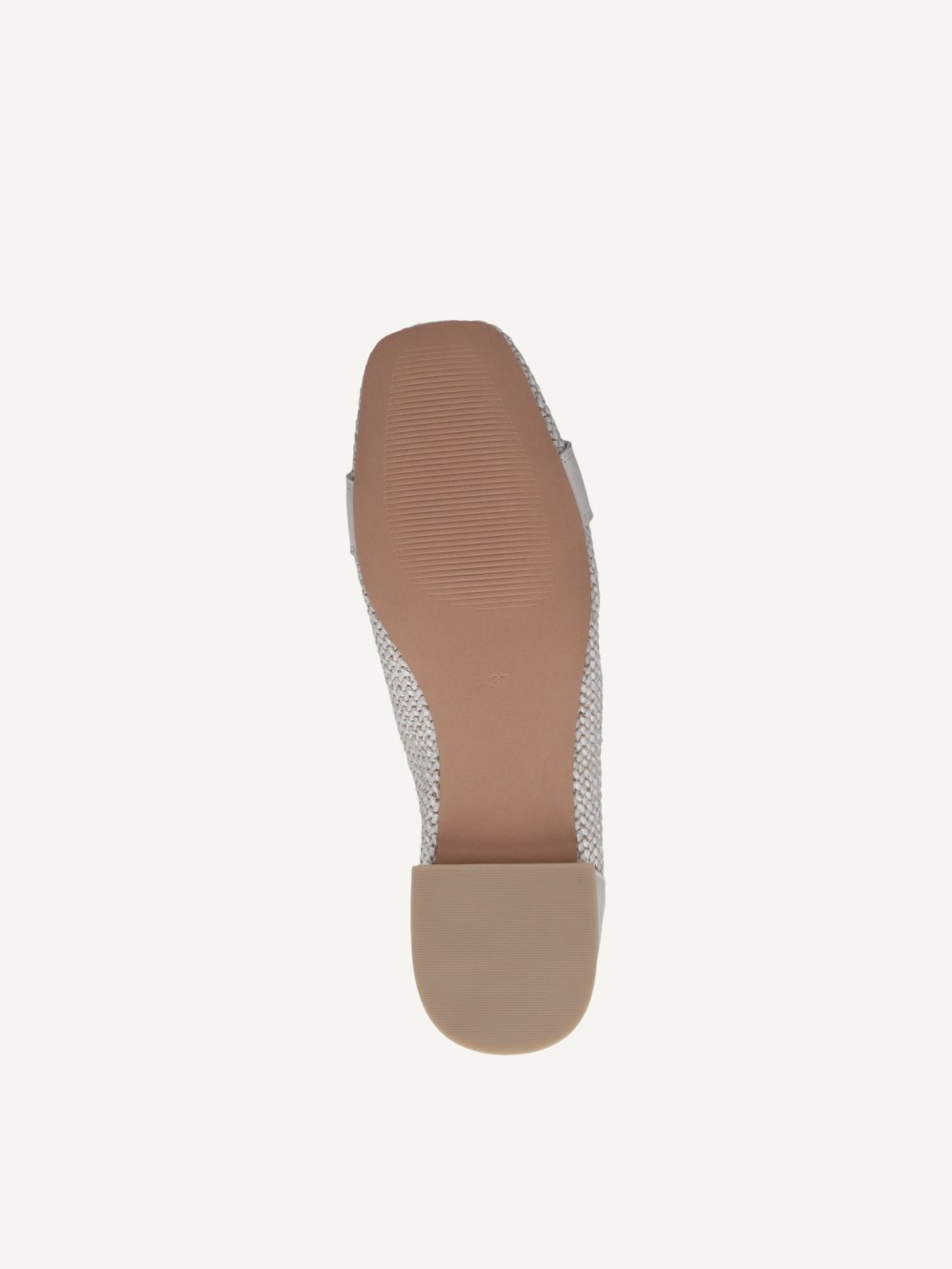Caprice Slipper - Cremeweißer Kamm