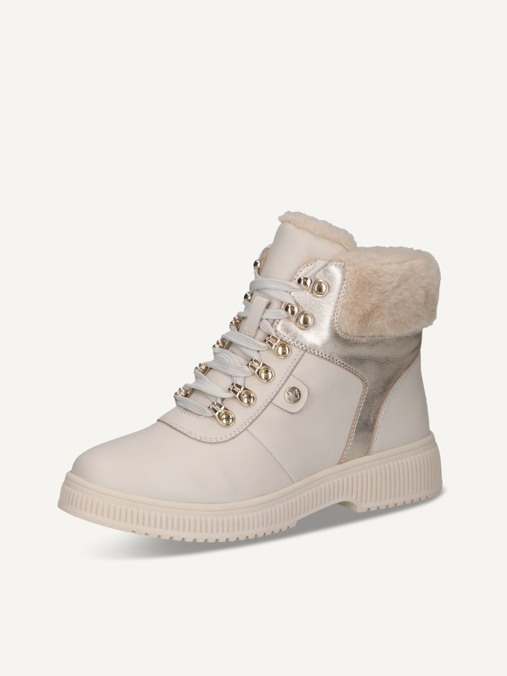 Caprice Stiefelette - Offwhite-Kamm