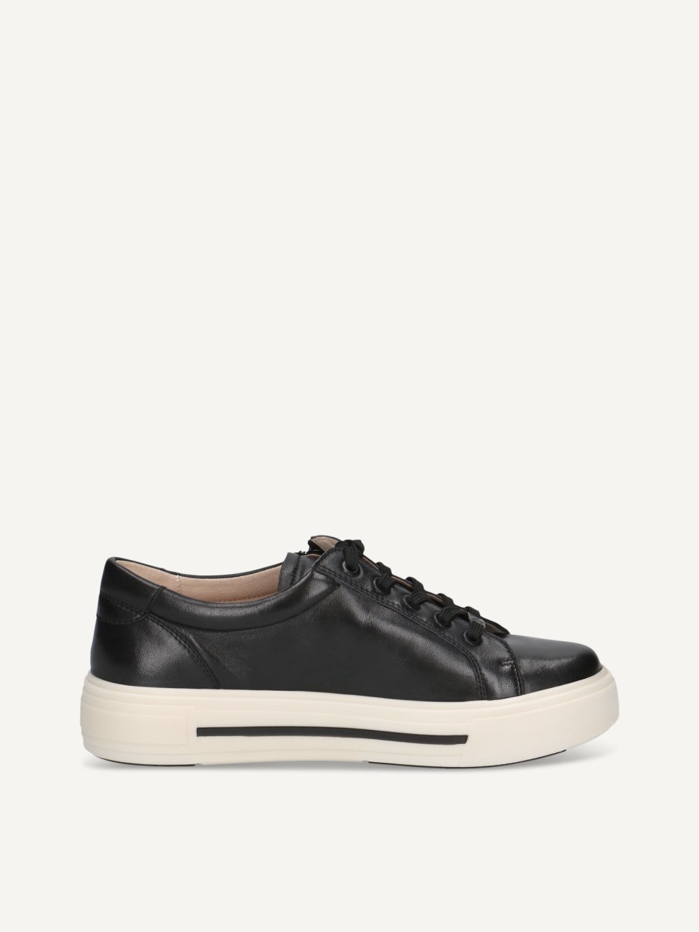 Caprice Sneaker - Schwarzes Nappa