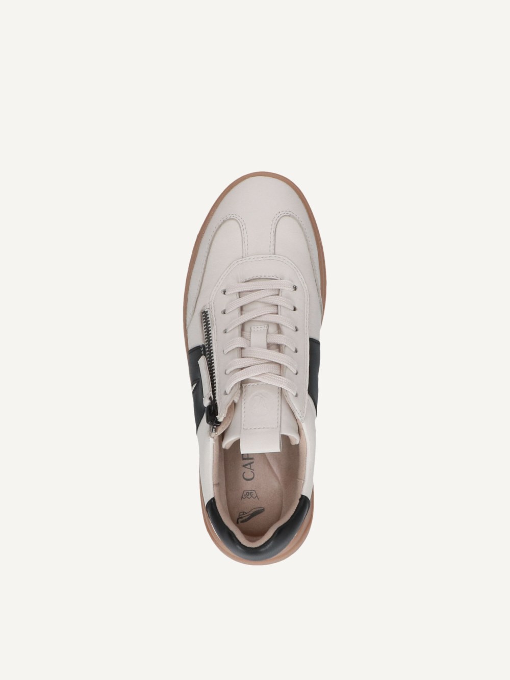 Caprice Sneaker - Offwhite/Schwarz