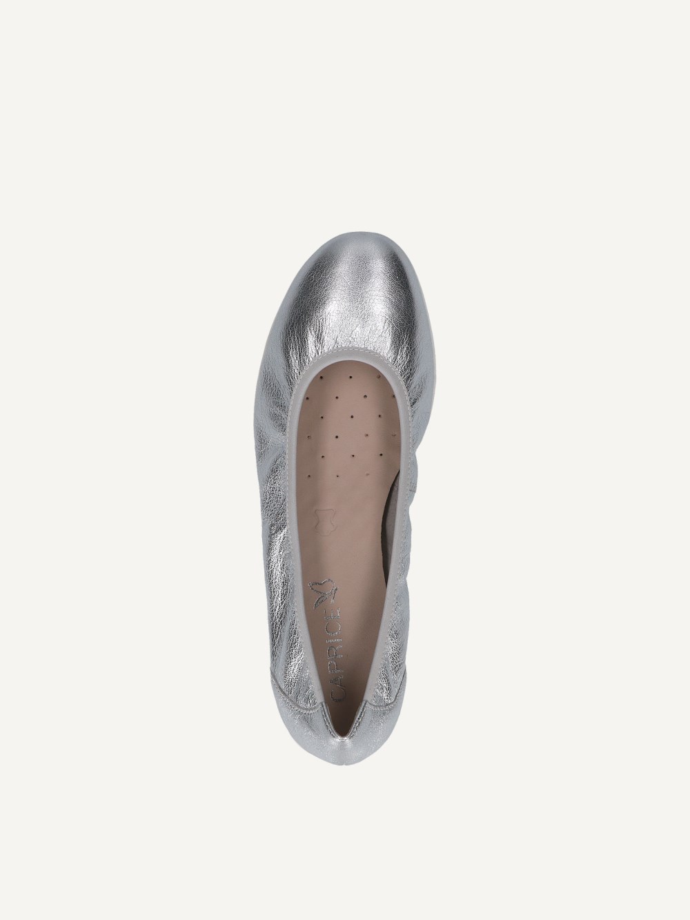 Caprice Ballerina - Silbermetallic