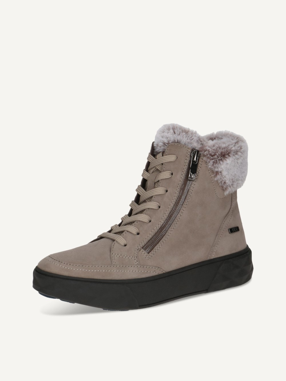 Caprice Stiefelette - Schlammfarbenes Wildleder