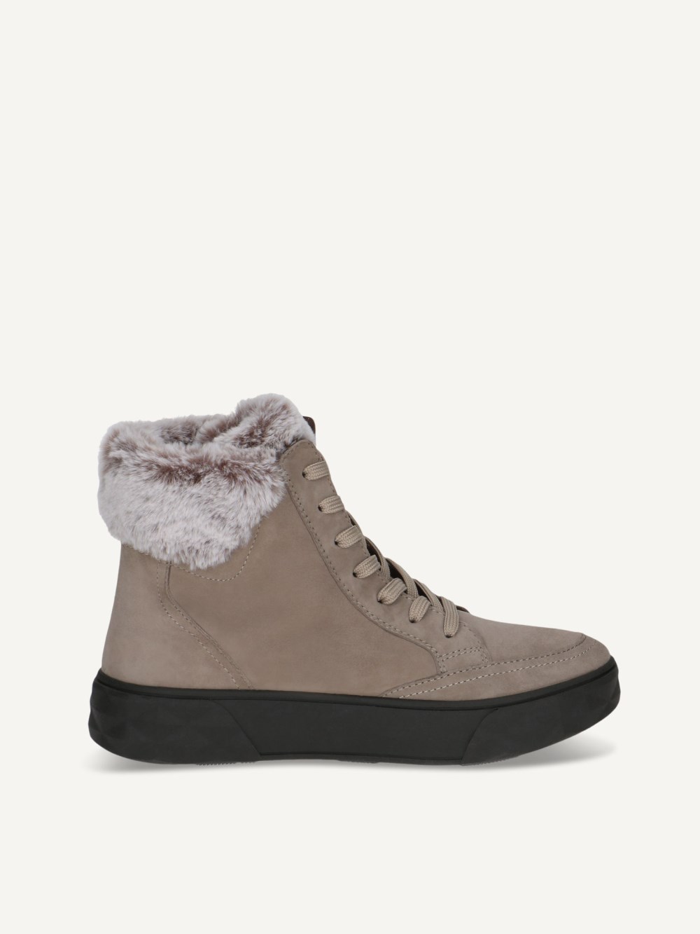Caprice Stiefelette - Schlammfarbenes Wildleder