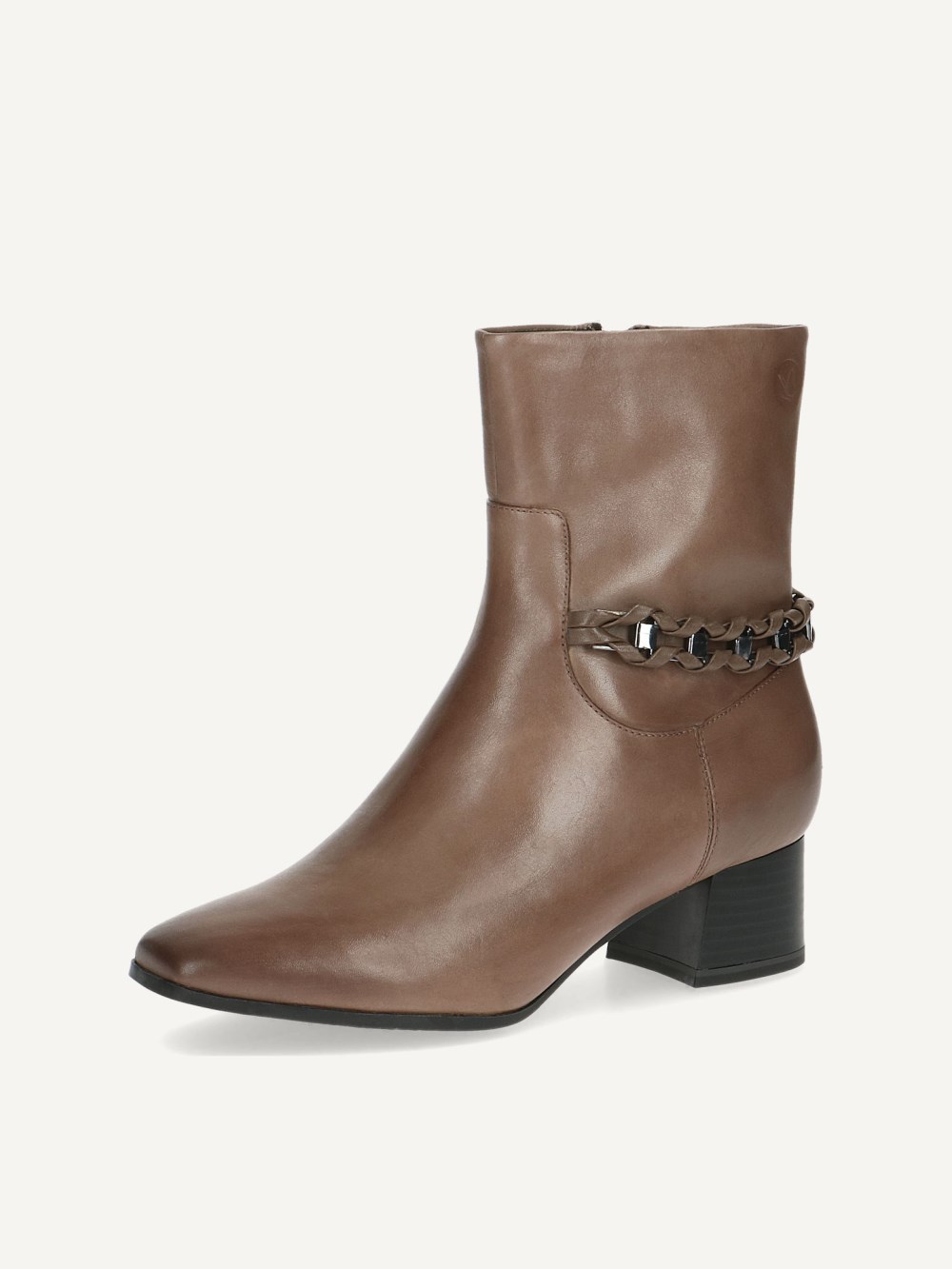 Caprice Stiefelette - Taupe-Nappaleder