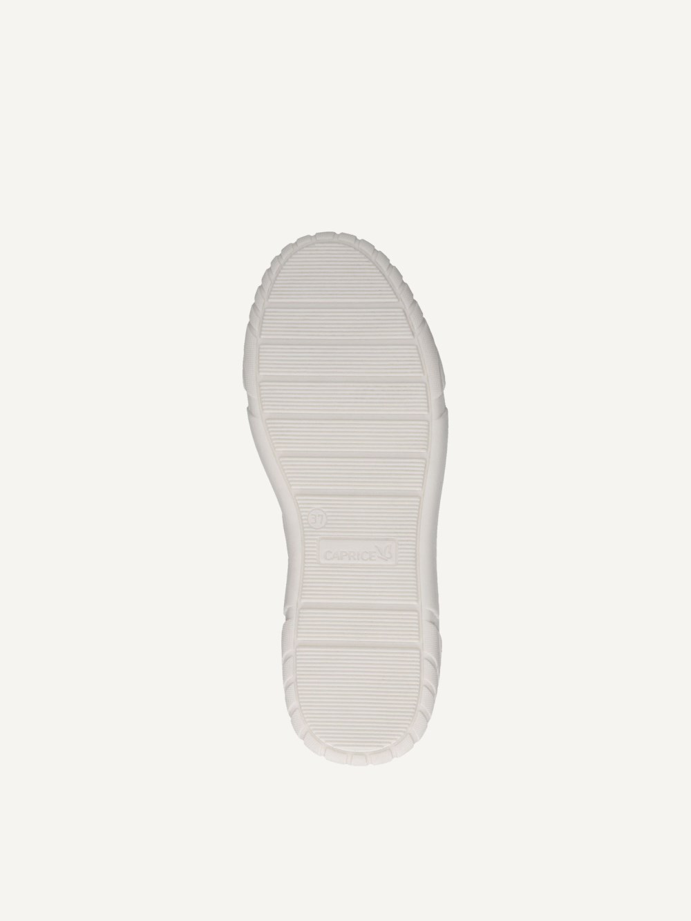 Caprice Sneaker - Cremefarbener Kamm