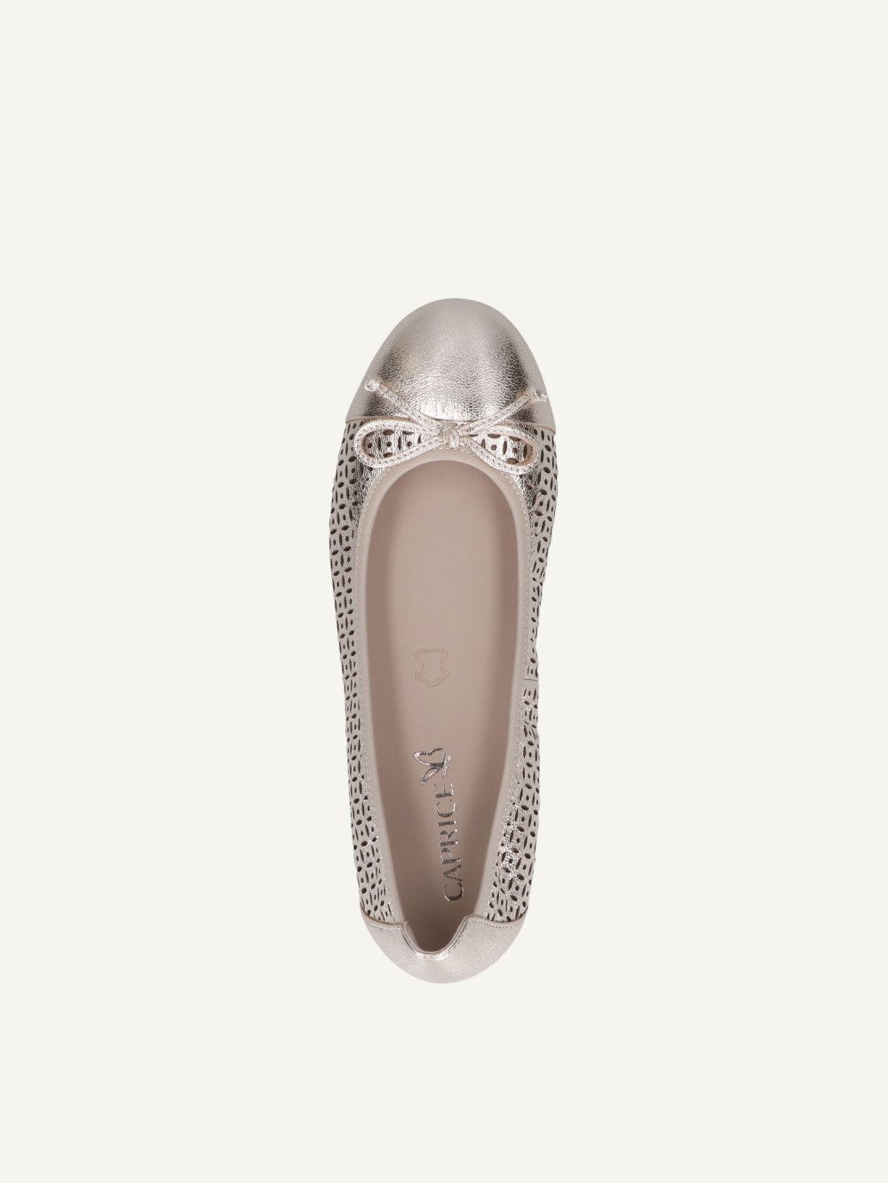 Caprice Ballerina - Platinmetallic