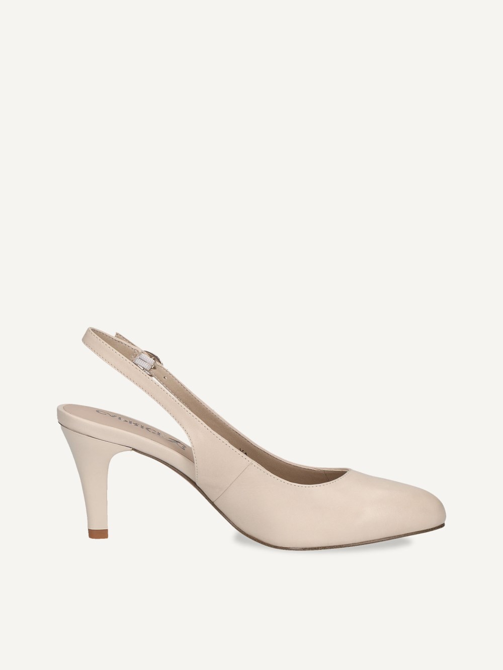 Caprice Slingpumps - Offwhite Nappaleder